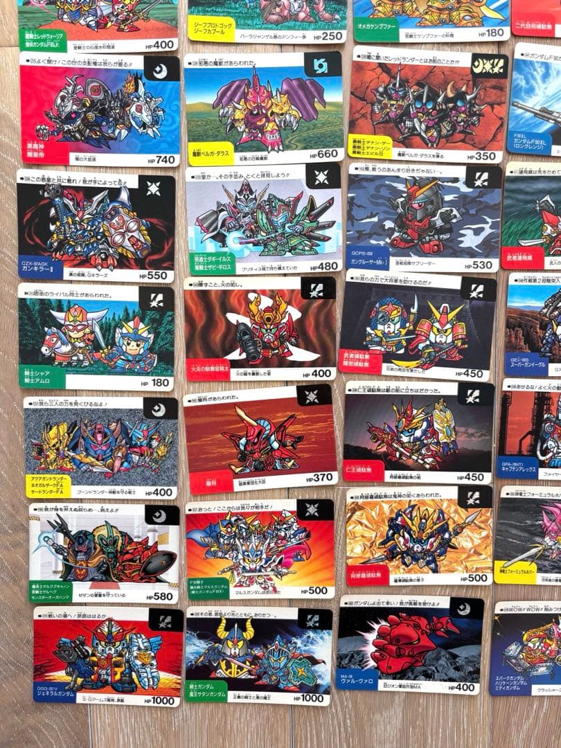 ガンダム　カードダス　ネオバトル　ノーマル　まとめ売り　トリプルスター　レア