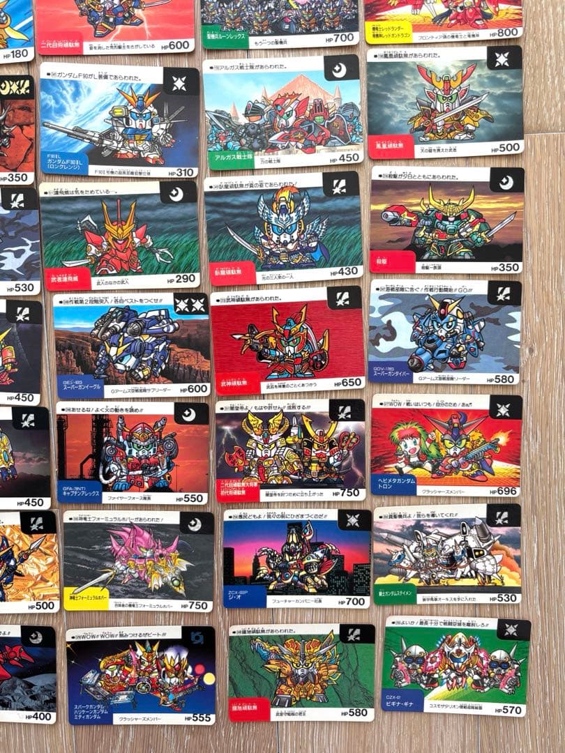 ガンダム　カードダス　ネオバトル　ノーマル　まとめ売り　トリプルスター　レア