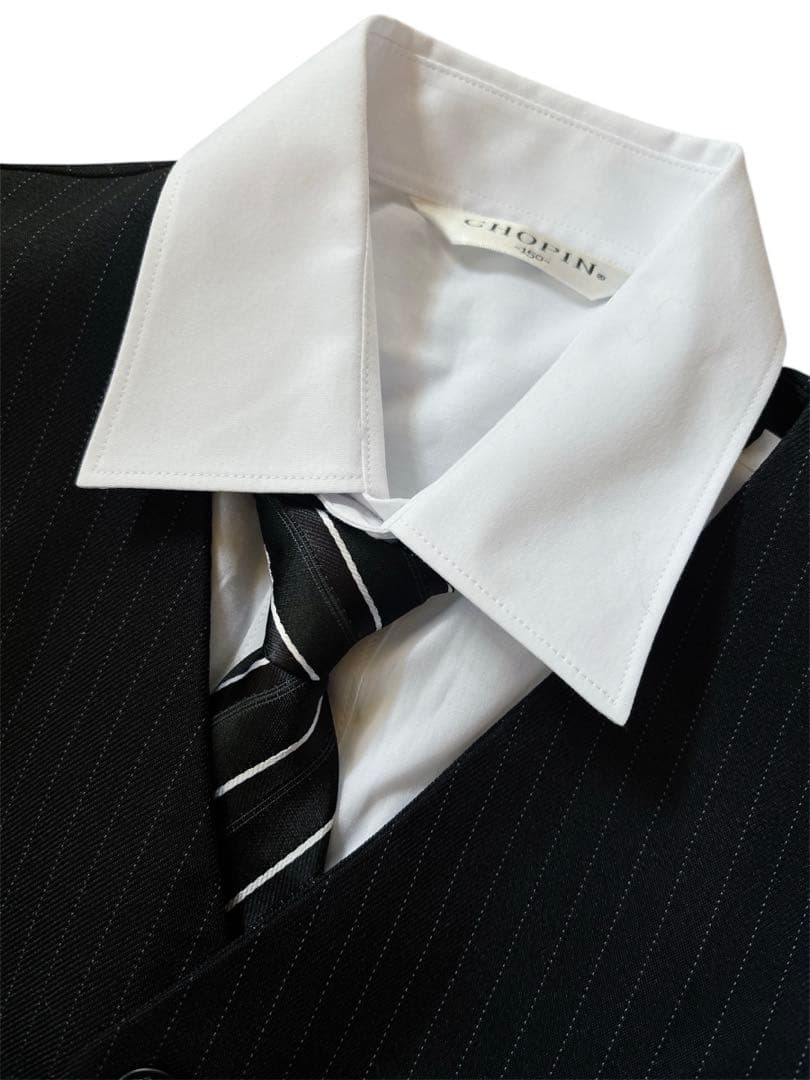 美品ショパン CHOPIN スリーピース キッズフォーマル 5点セットアップ