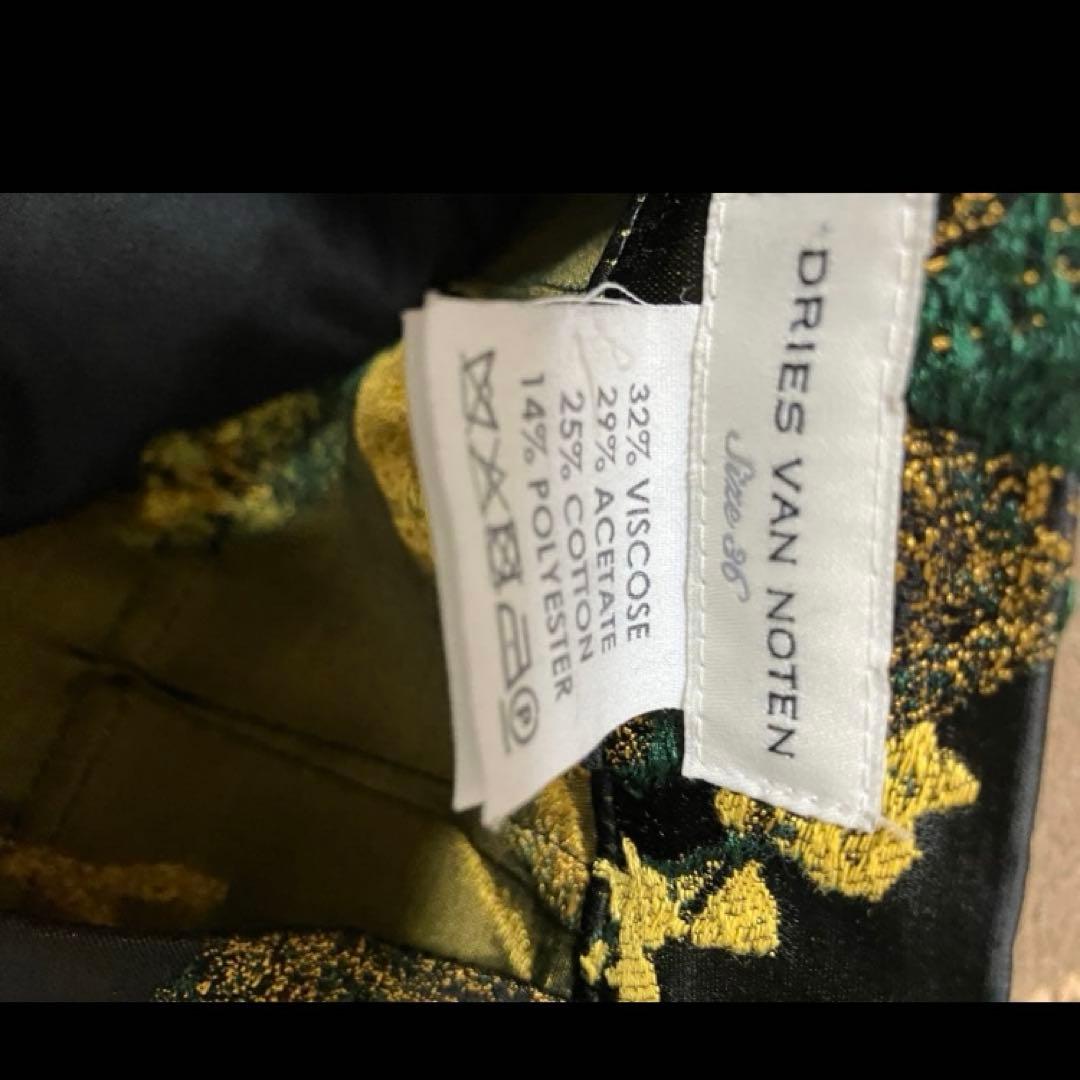 dries van noten ジャガード　ショートパンツ