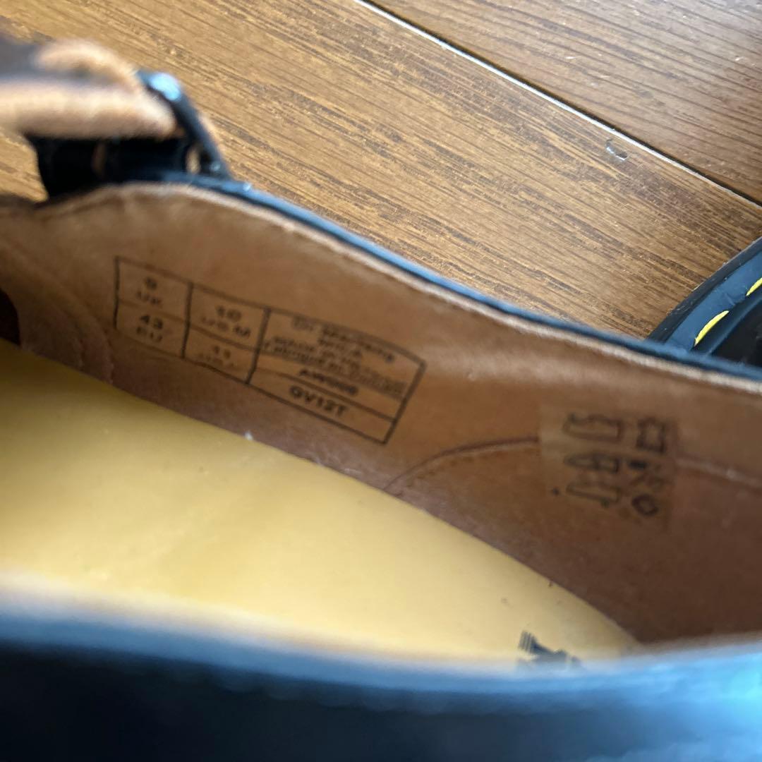 未使用に近い　Dr. Martens ブラックサンダル