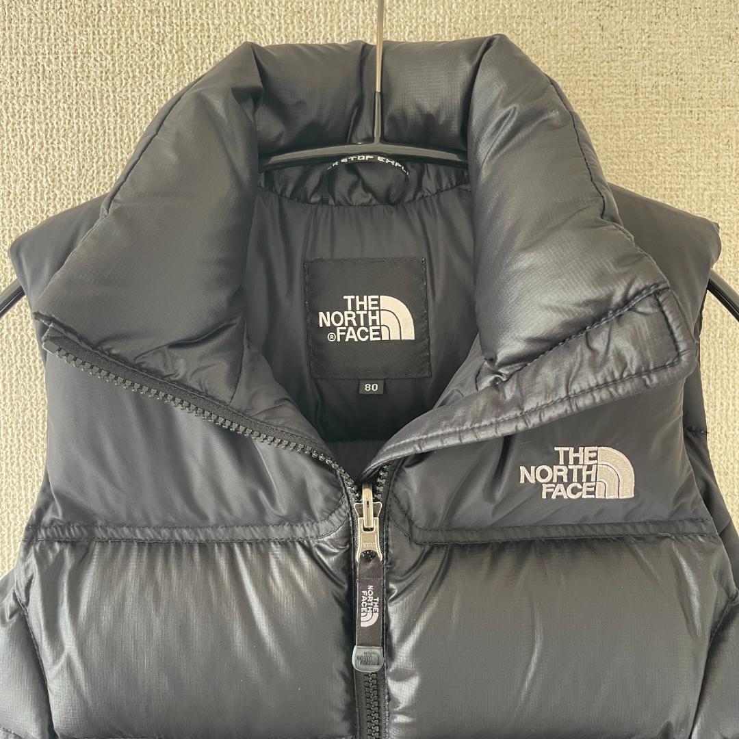 XXS以下 ザノースフェイス ヌプシダウンベスト ユニセックス ブラック