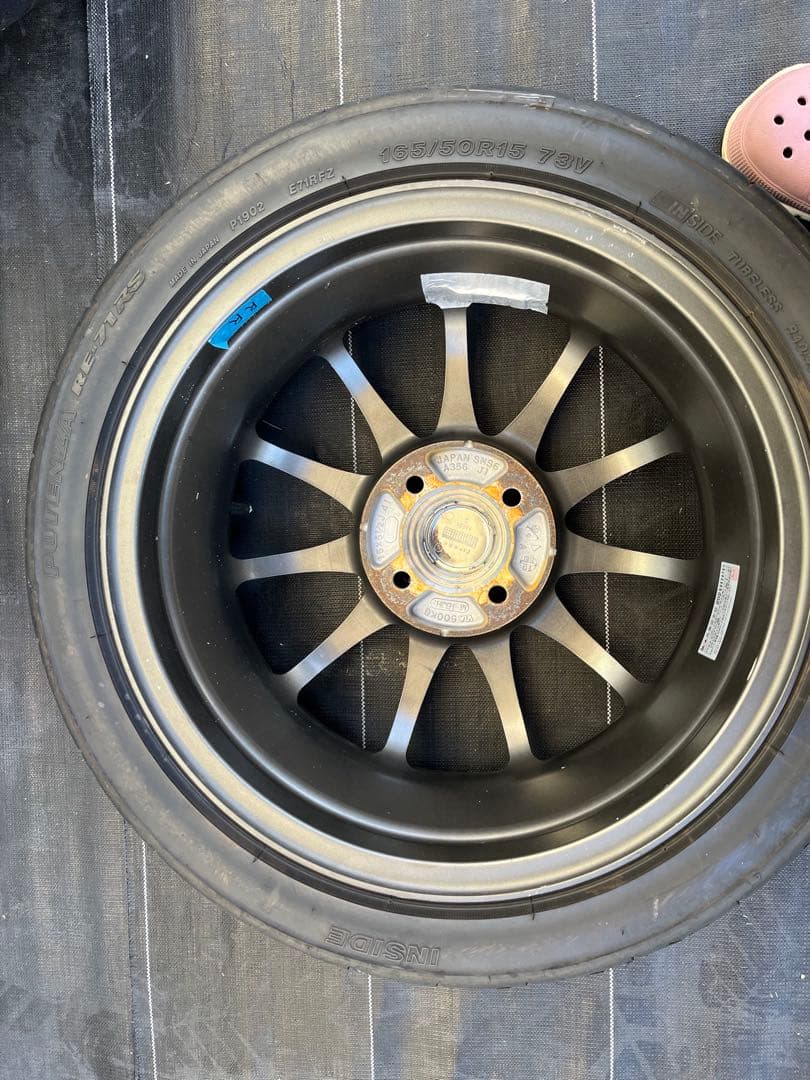 ENKEI EP-01 5.5J-15＋41 100 4H 2本セット①