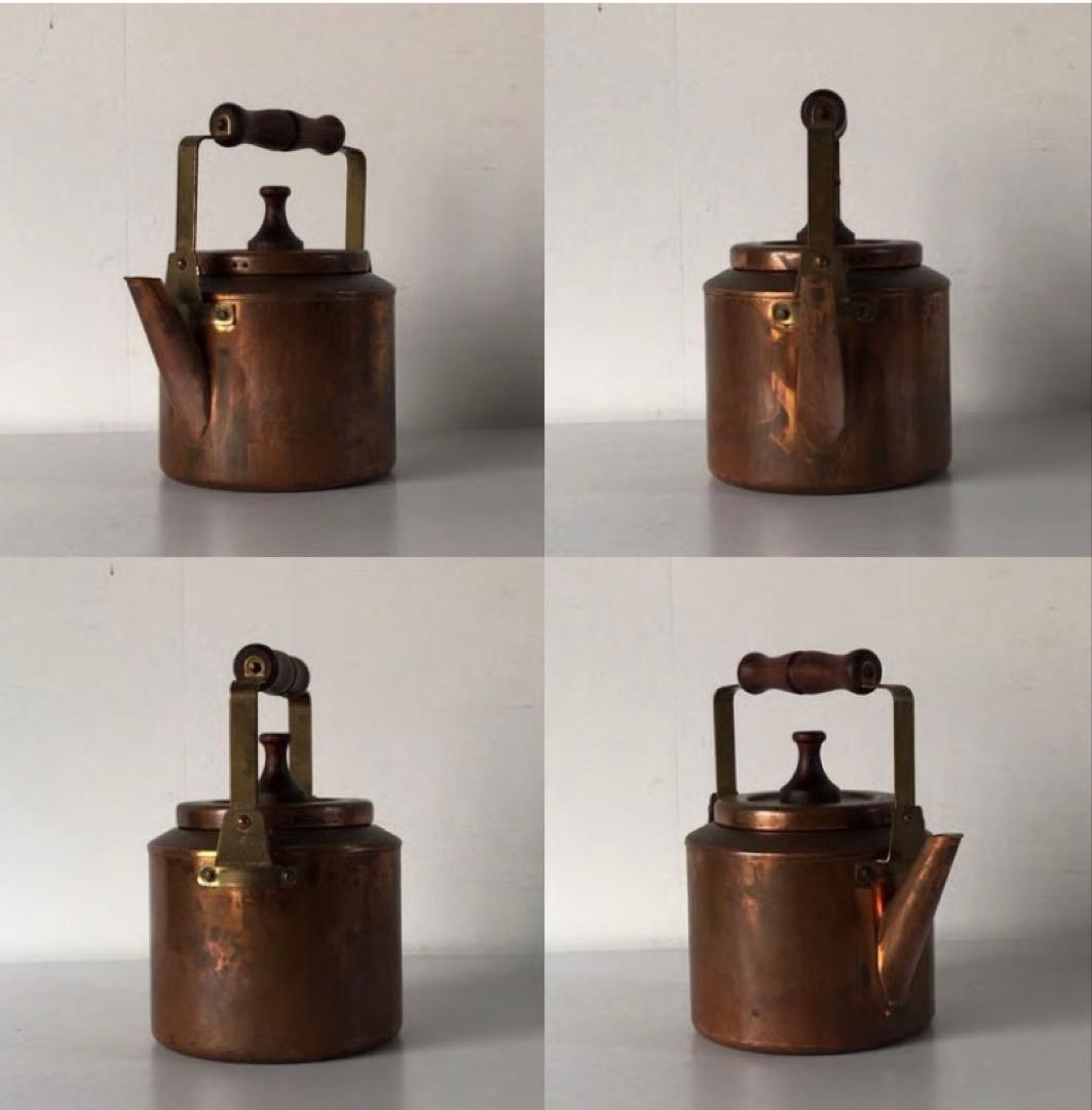 MORICO カナディアンケトル 銅製やかん 木製ハンドル 森井金属 新品未使用