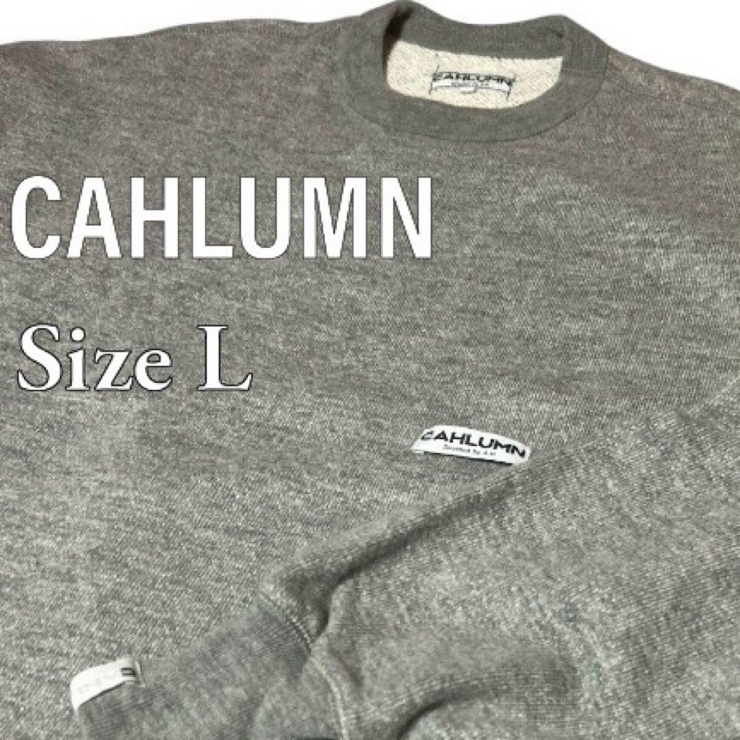 トップス CAHLUMN wool cotton loop back sweatshirt