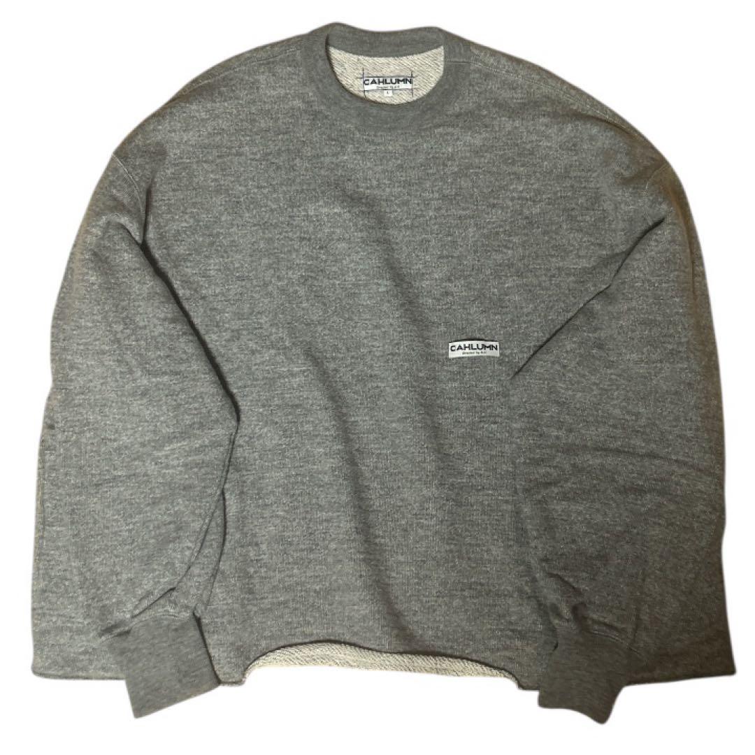 トップス CAHLUMN wool cotton loop back sweatshirt