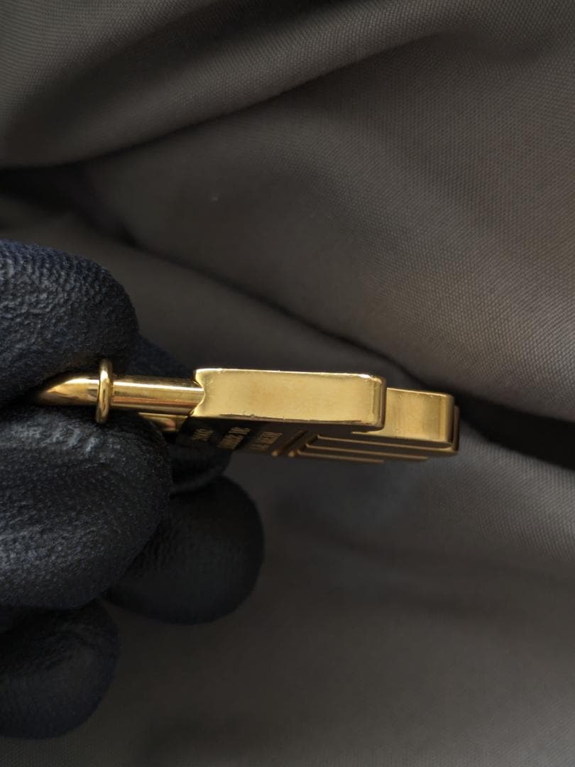 エルメス　HERMES　マルジェラ期　ハンドモチーフ　カデナ　チャーム　ゴールド