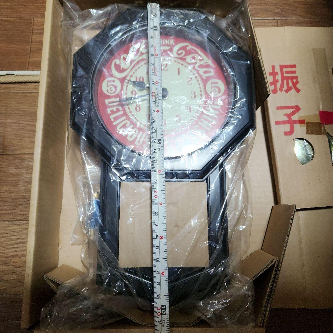 Coca-Cola 壁掛け時計ヴィンテージ振子時計