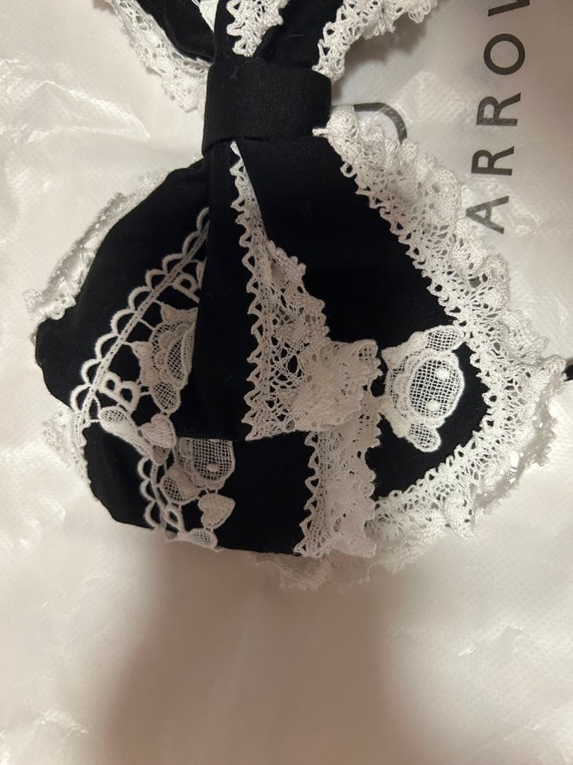 ベイビーザスターズシャインブライト くみゃちゃんカチューシャ 黒白