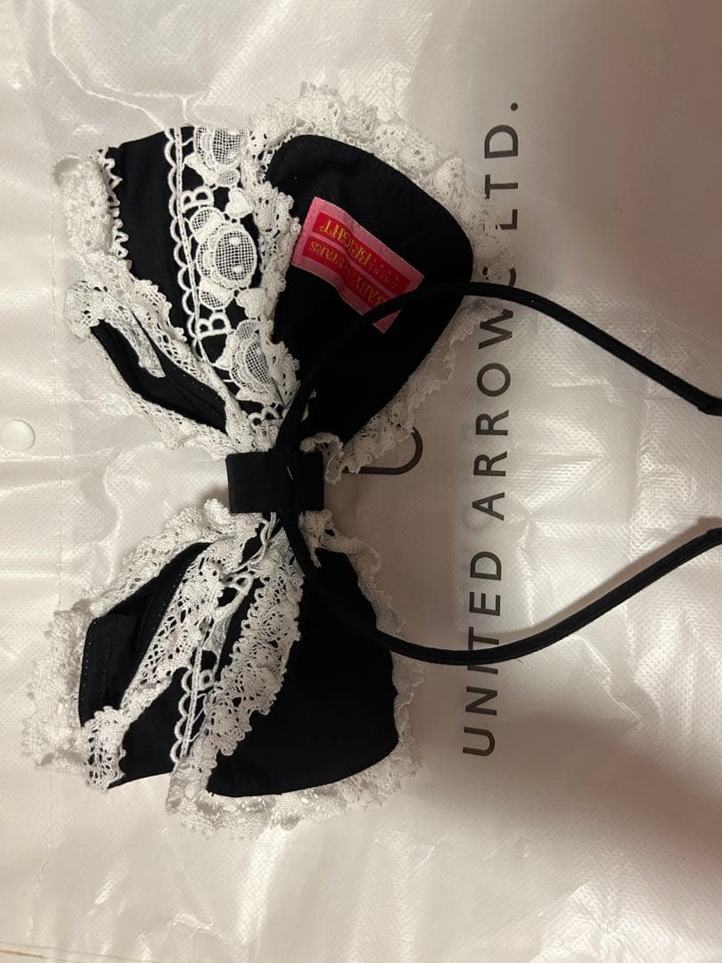 ベイビーザスターズシャインブライト くみゃちゃんカチューシャ 黒白