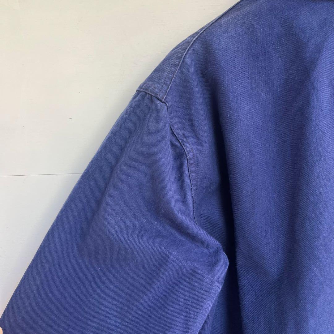 60s フレンチ カバーオール ワークジャケット ユーロ ヴィンテージ 古着