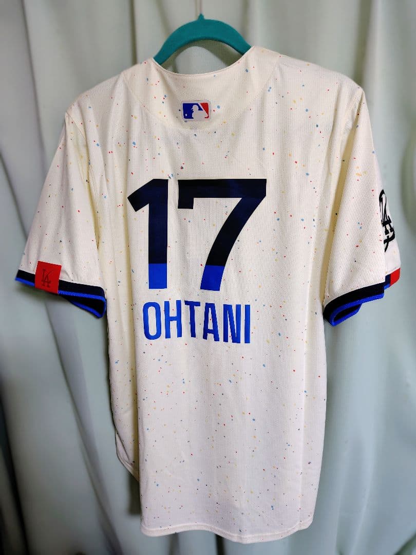 ★タグ付新品未使用★大谷翔平ドジャースシティコネクトユニフォーム MLB正規品