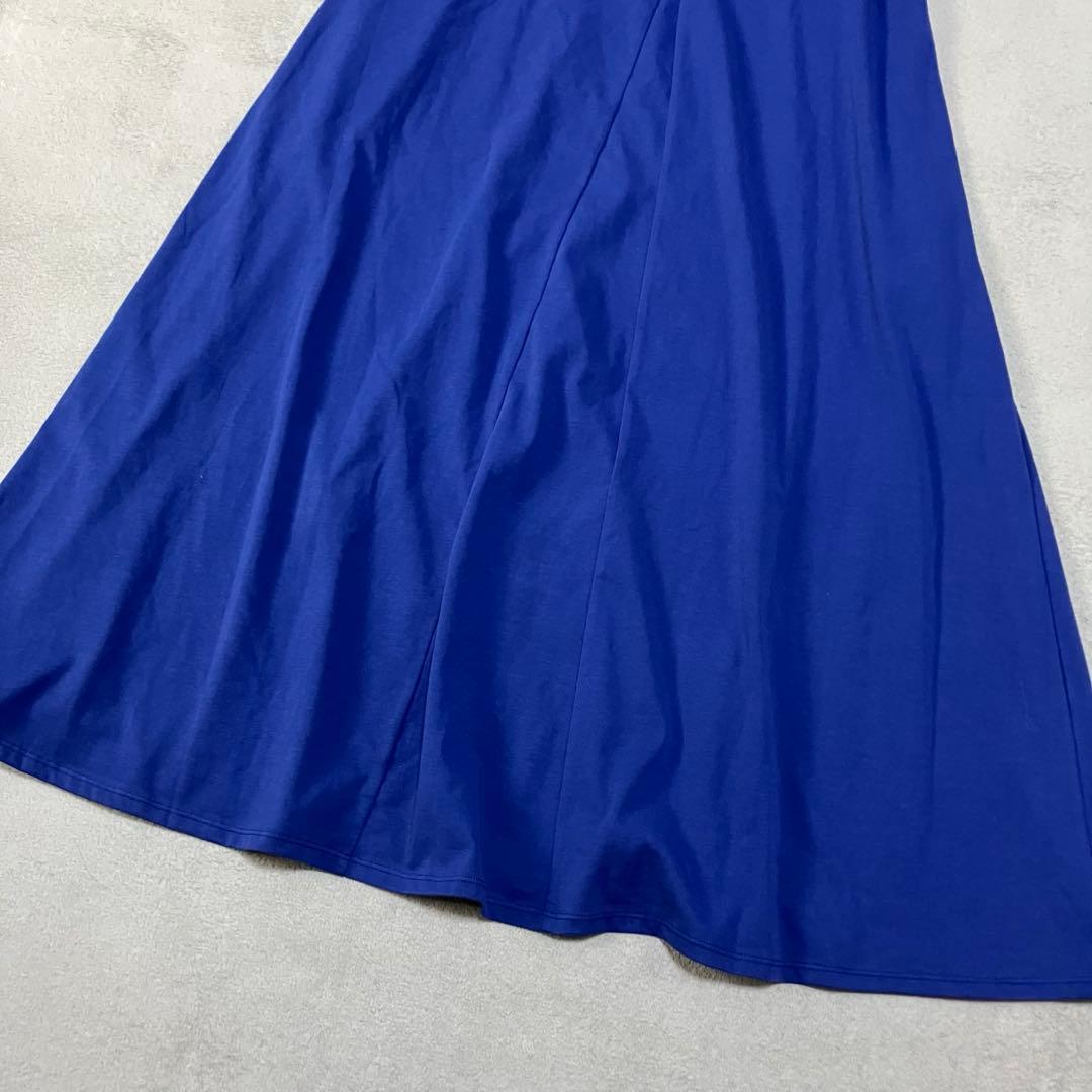 新品タグ付 23区 IT TEE フレア ワンピース ブルー 38サイズ