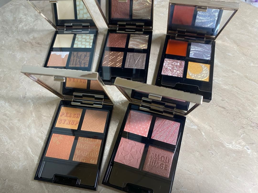 最終値下げ！全色！マキアージュ ドラマティックアイシャドウパレット まとめ売り