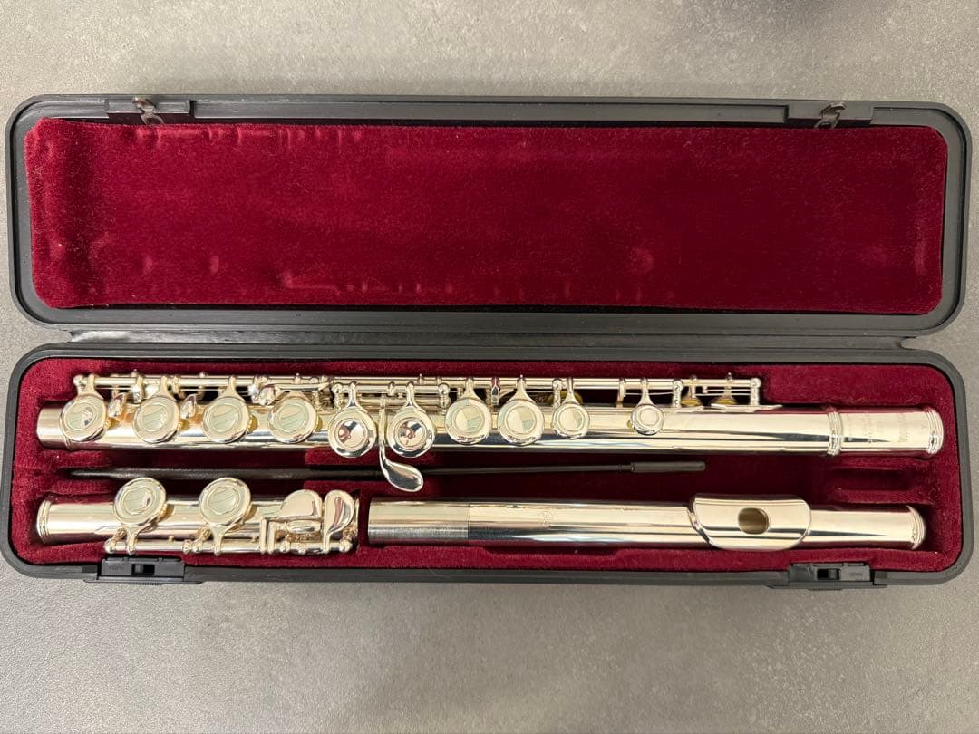 【美品】YAMAHA フルート221-ISTABLISHED IN 1887