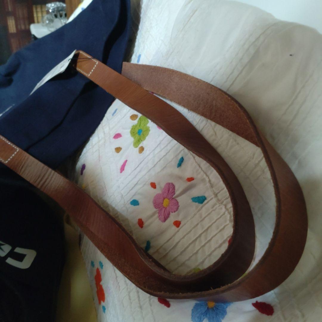 【未使用美品タグ付き！】持ち手本革ポロベアラルフローレントートバッグ