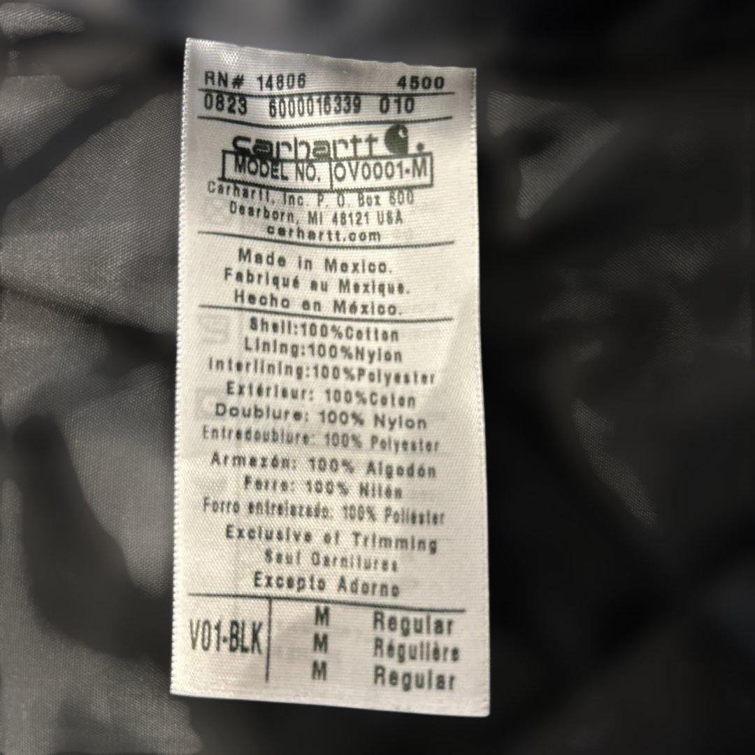 Carhartt　ダックワークベスト　ブラック