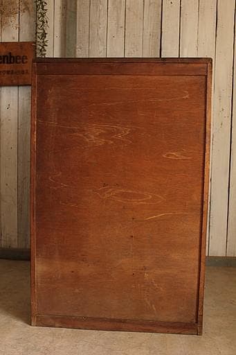 雰囲気の良い古い木製の引き出し7杯　書類棚　収納　古家具　古民家　アンティーク