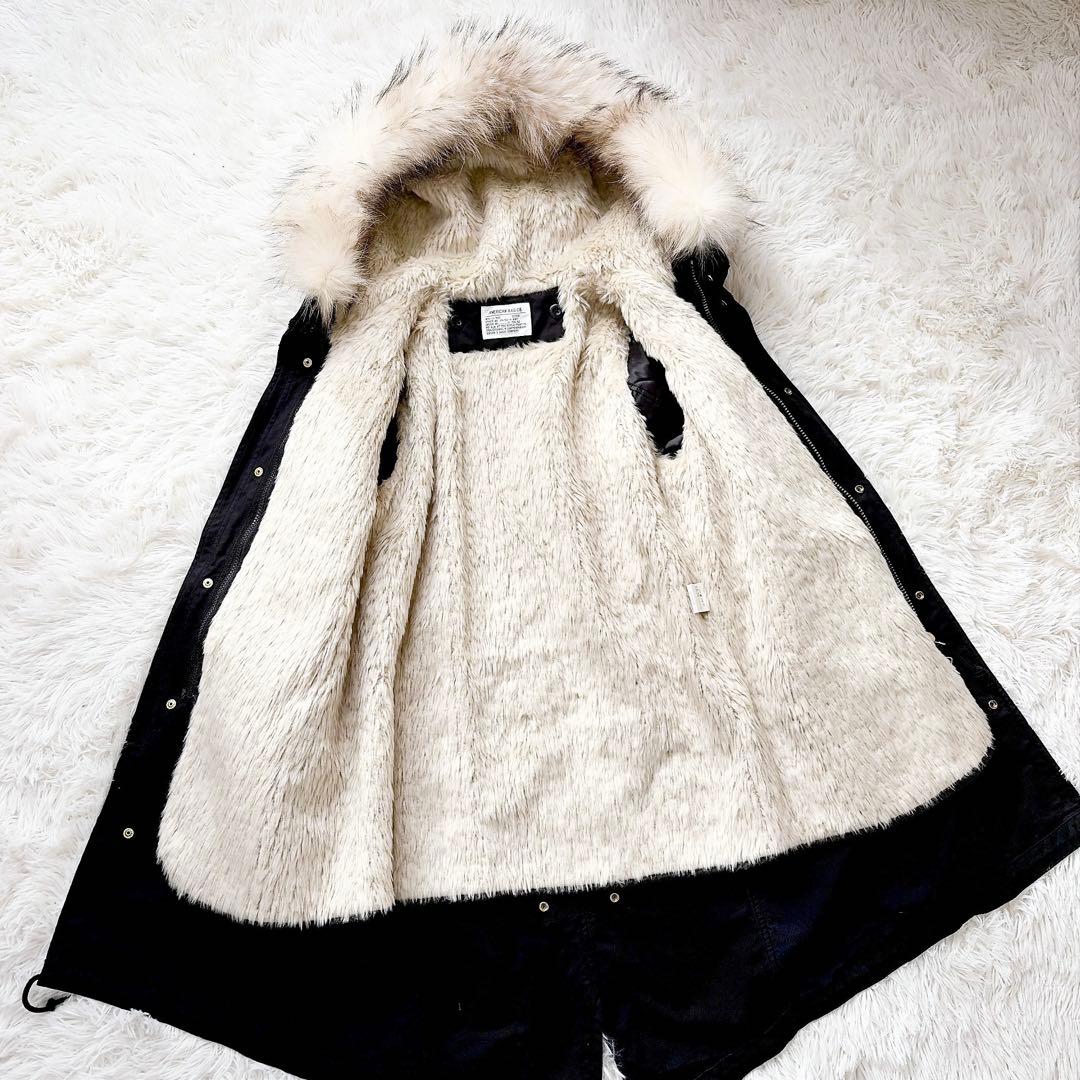 【未使用】 ARC y2k aichives マルチウェイモッズコート　ファー