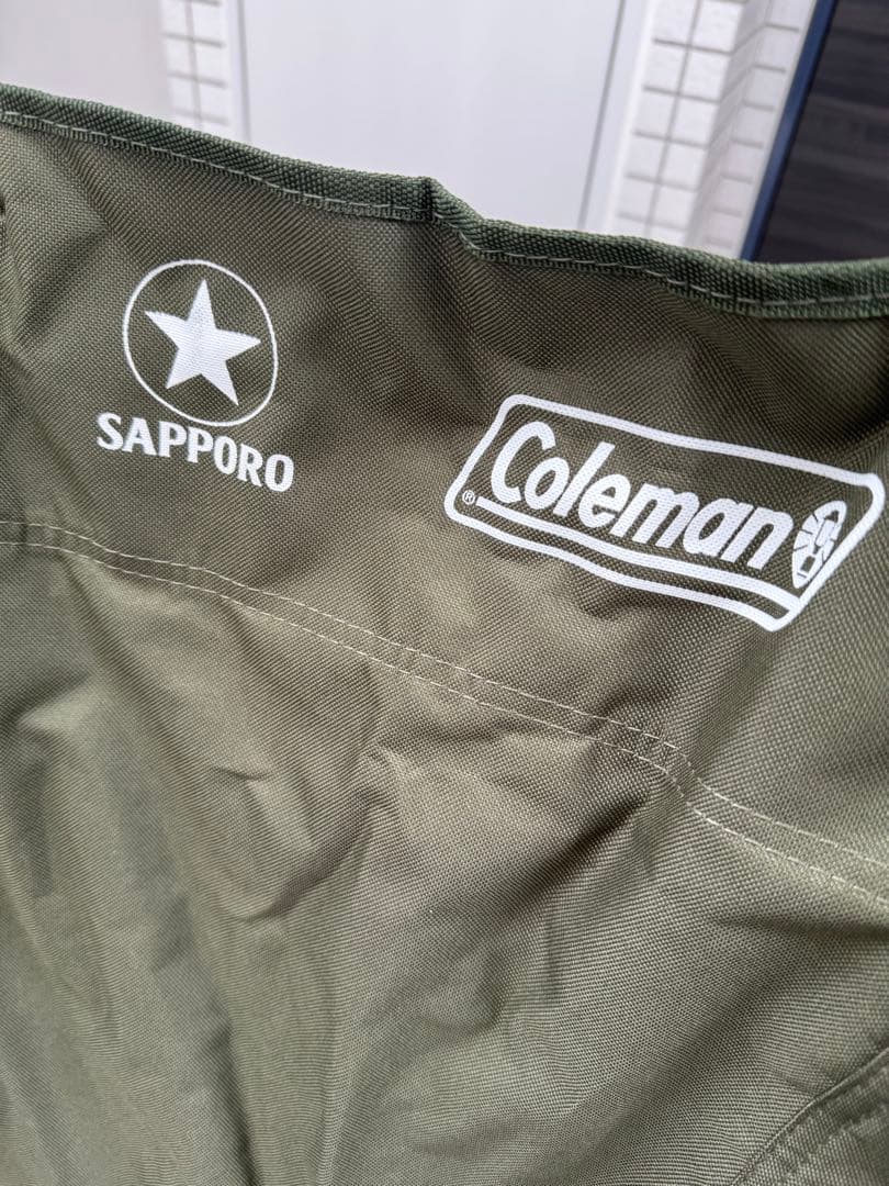 コールマン ヒーリングチェア オリーブ2脚セット 折畳みチェア サッポロ希少品