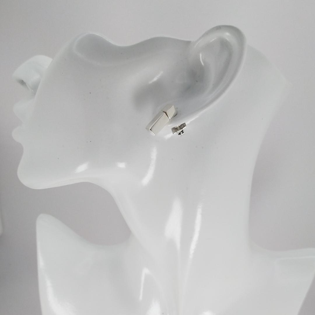 ★SALE★【GUCCI】オールドグッチ　ブロック　ピアス　1547