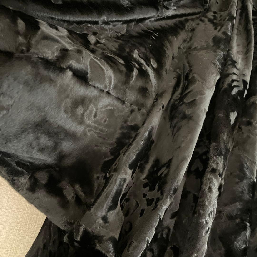 FENDI 毛皮デザインコート　1点物