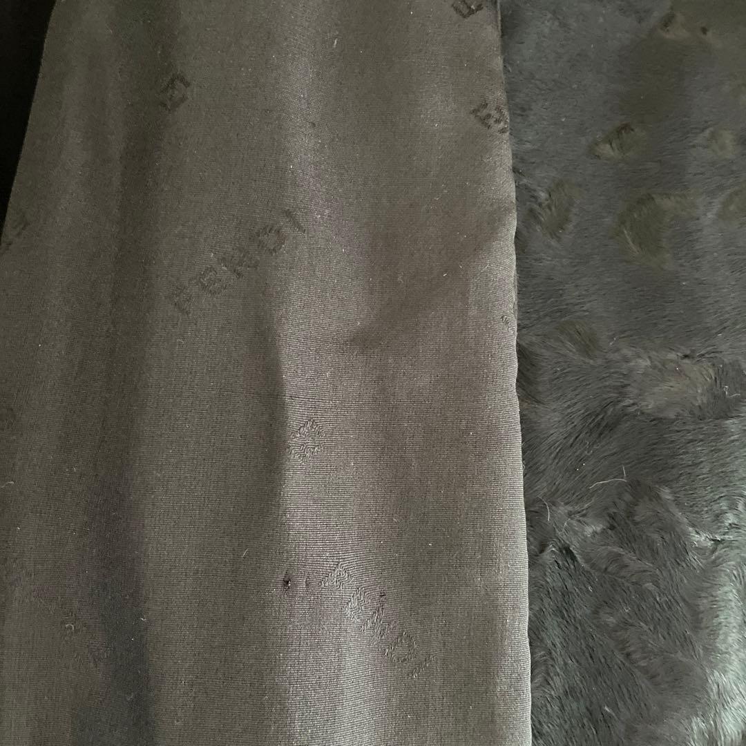 FENDI 毛皮デザインコート　1点物