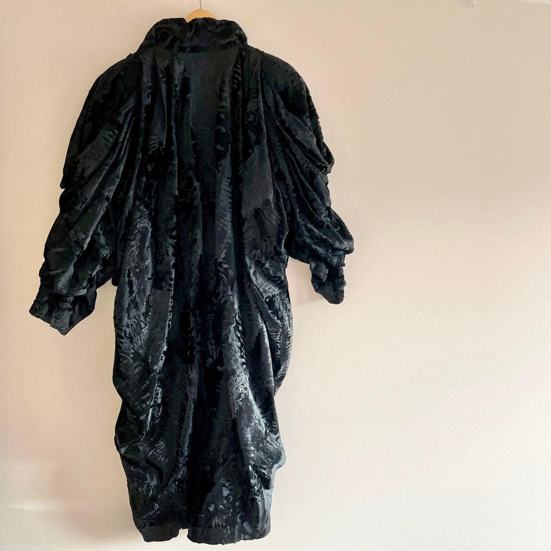 FENDI 毛皮デザインコート　1点物