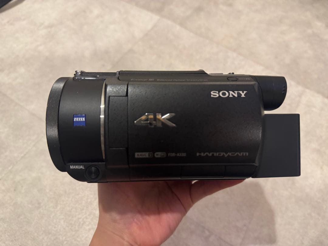 SONY FDR-AX60 4Kビデオカメラ本体　ジャンク品