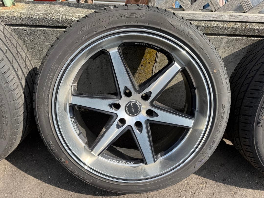 プラド150 エムズスピード　22インチ ホイールセット