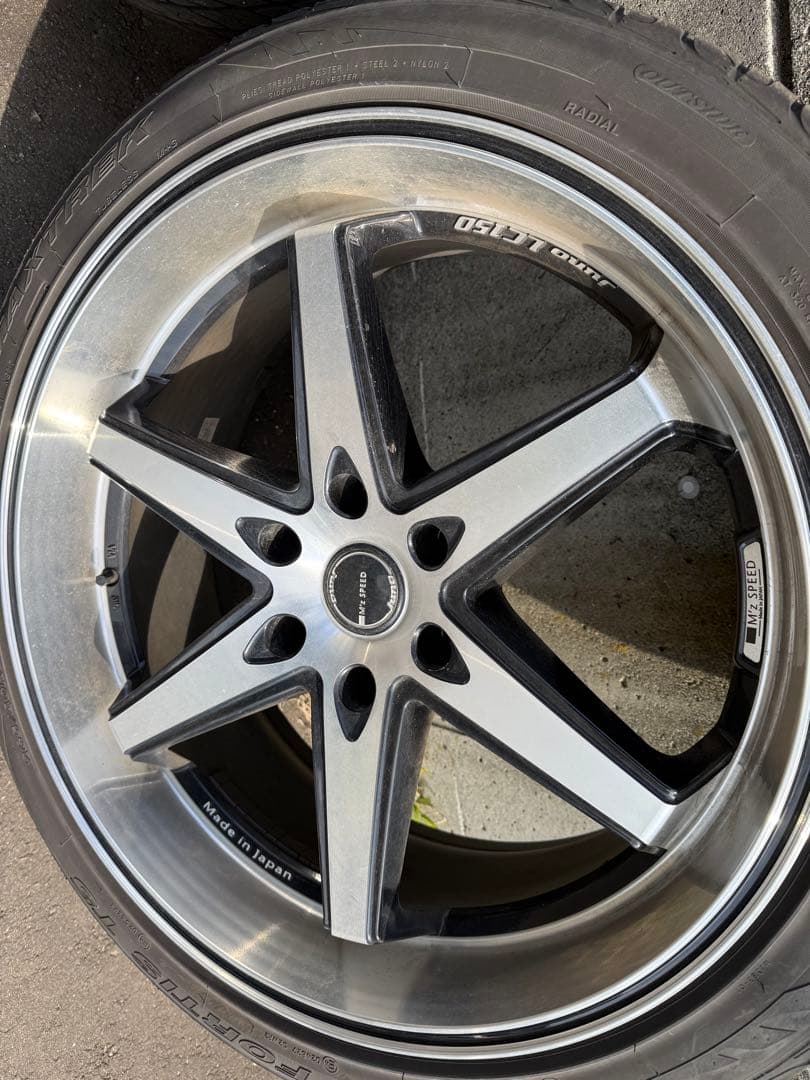 プラド150 エムズスピード　22インチ ホイールセット