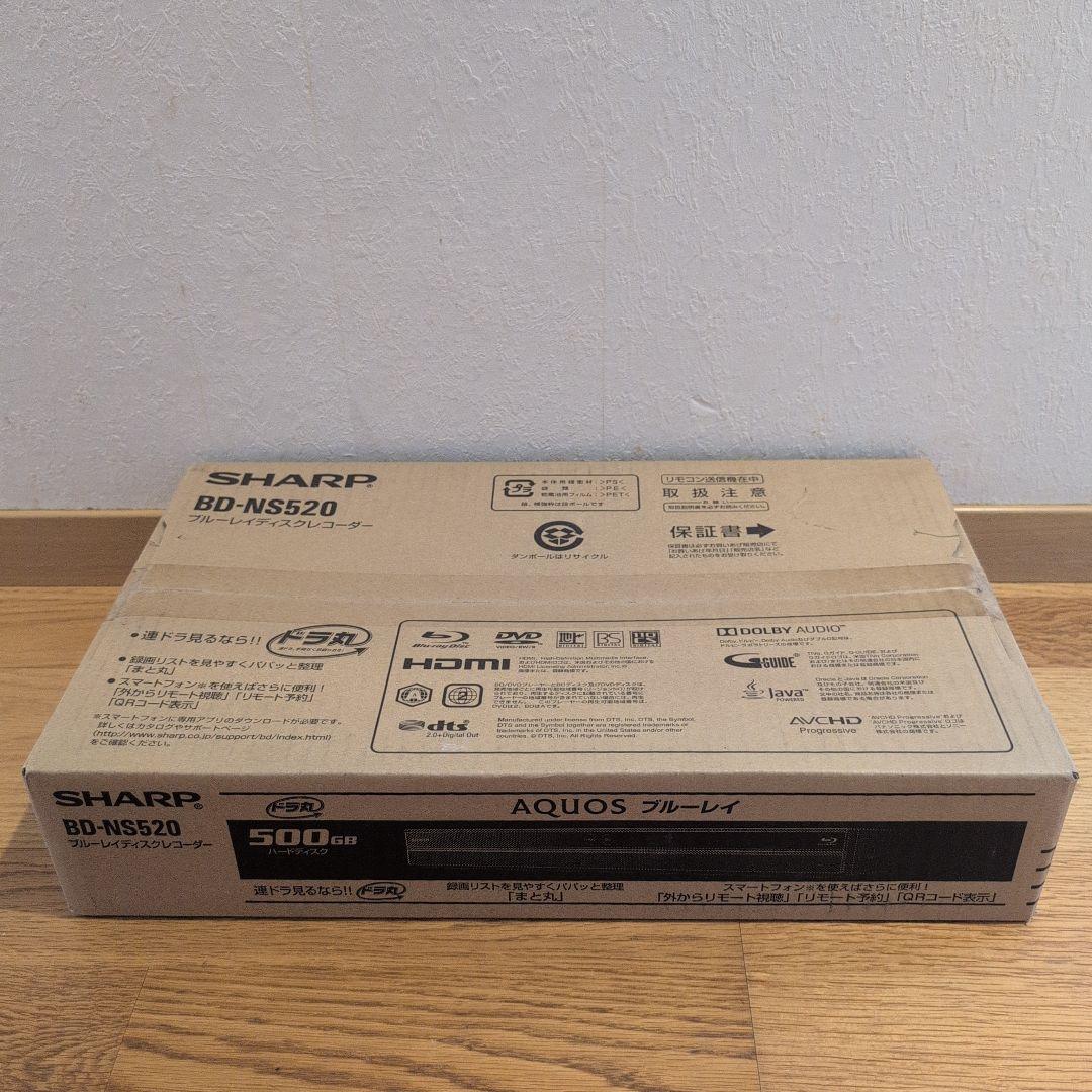 SHARP BD-NS520 ブルーレイプレーヤー 500GB