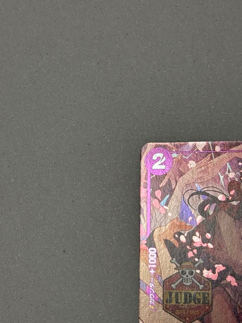 ワンピースカードゲーム ジャッジプロモ　カード　ニコ・ロビン　OP09-071