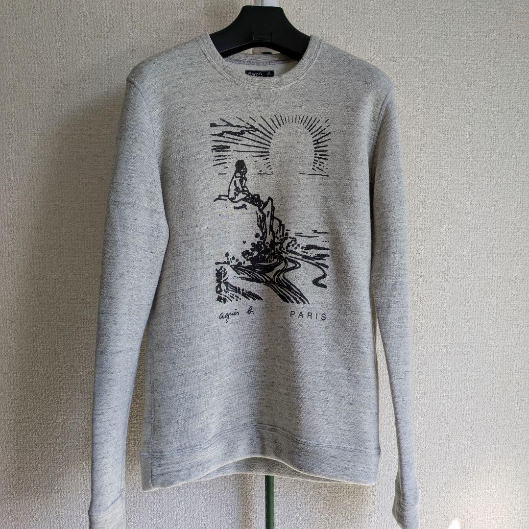 agnes b. 綿ウールスウェットトレーナー　M 90s Vintage