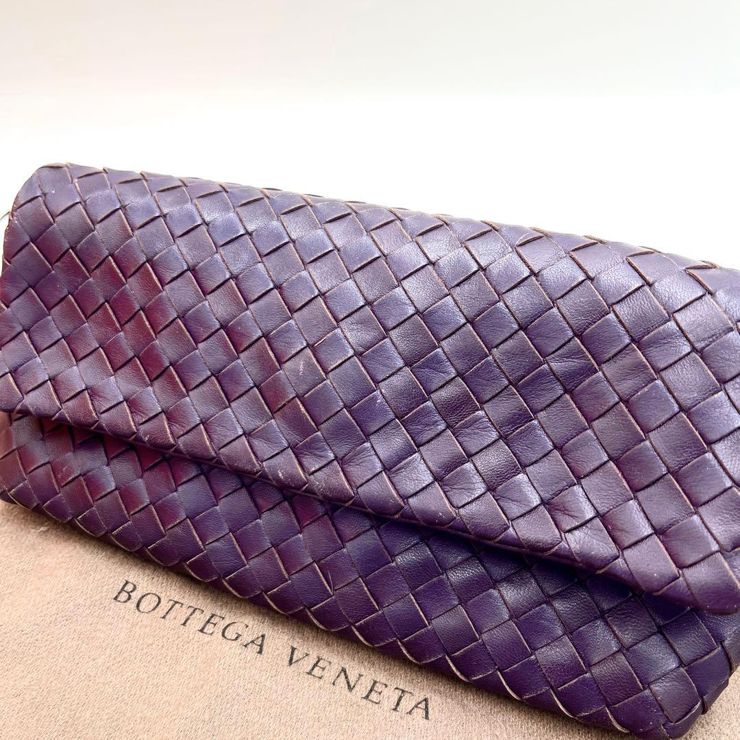 【極稀少】BOTTEGA VENETA クラッチバッグ ポーチ　イントレチャート