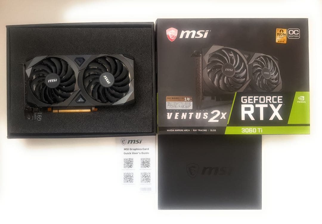 MSI GeForce RTX 3060 Ti 8GB グラフィックボード