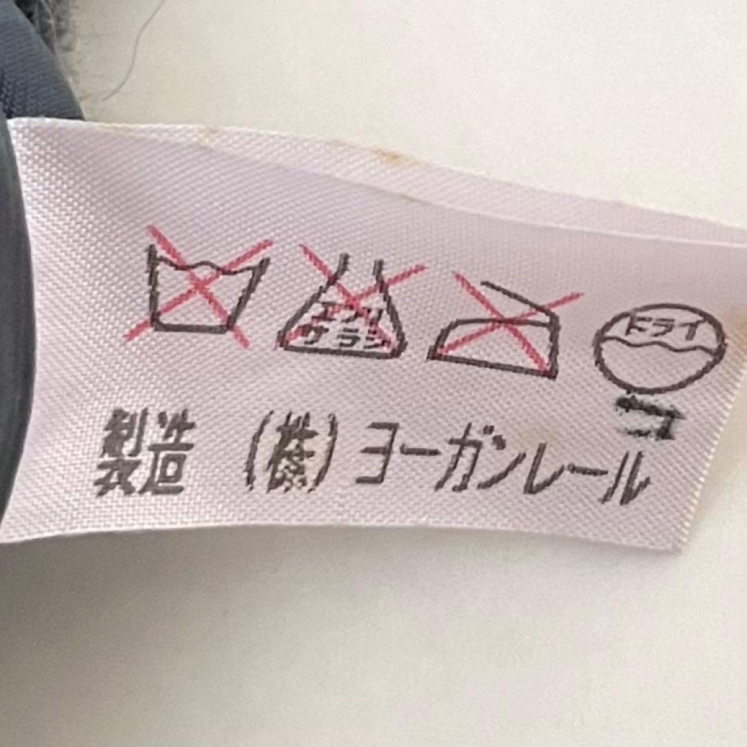 美品＊ヨーガンレール アルパカ混ウールハーフコート M 総柄 ノーカラー 長袖