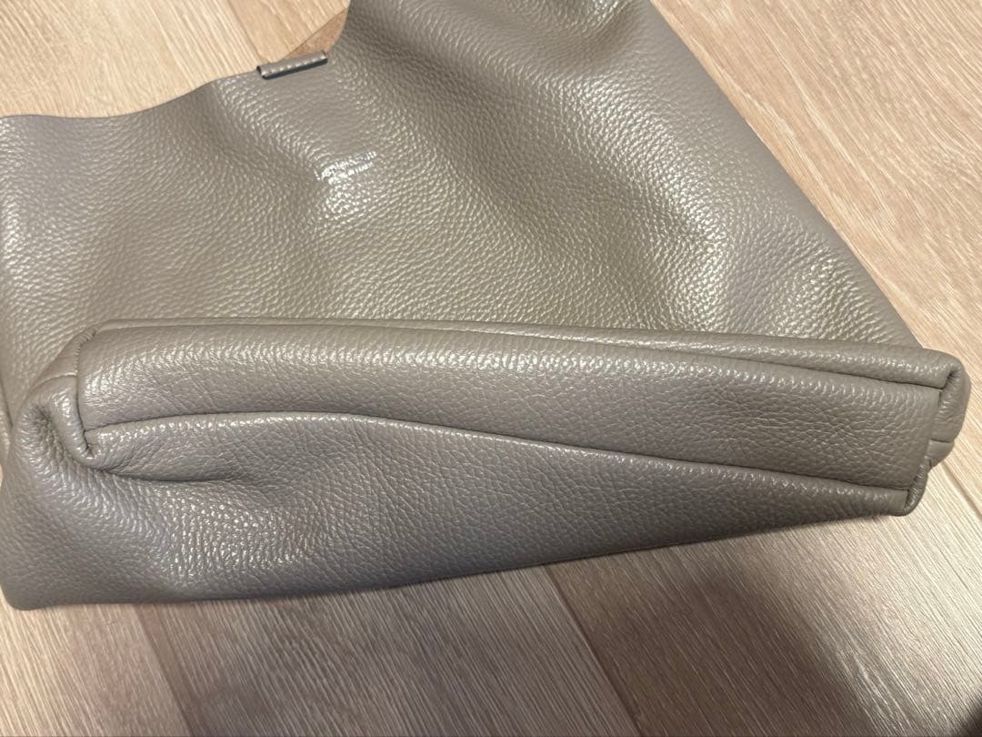 Daniel&Bob レザーショルダーバッグ グレー