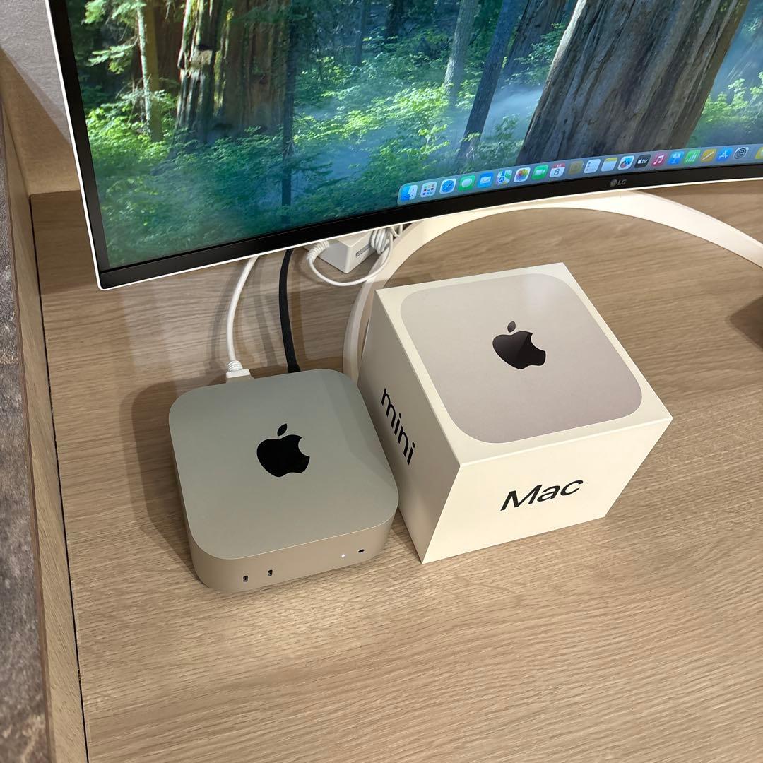mac mini m4 本体 16gbメモリ 256gbストレージ