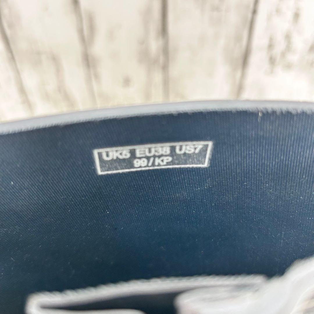 【HUNTER】レインシューズ【24cm】ダークグレー　ミドル丈　US7