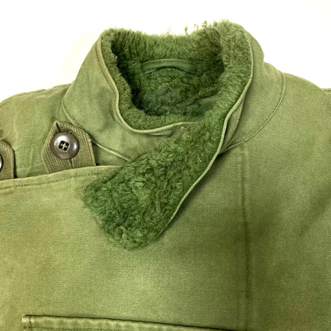 スウェーデン軍　モーターサイクルジャケット　ライナー付　C48