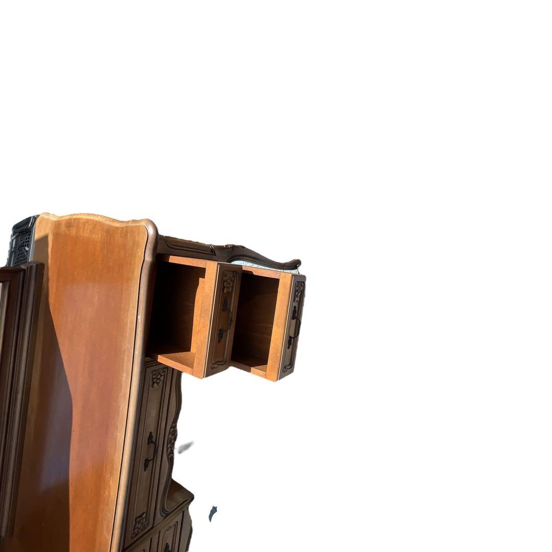 イタリア 家具 クラシックドレッサー&スツール 猫脚 ドレッサー ネコ脚