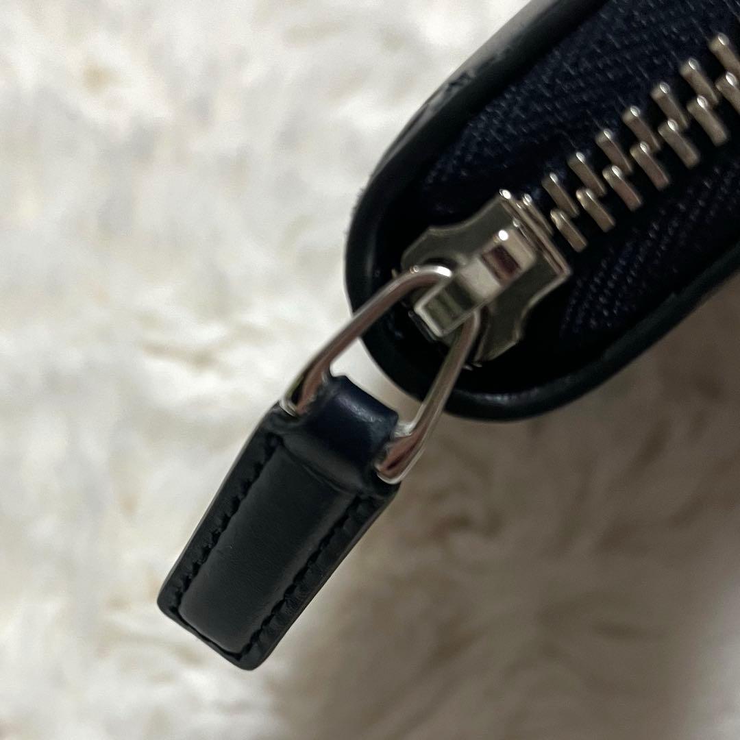超美品！GUCCI 長財布 ネイビー