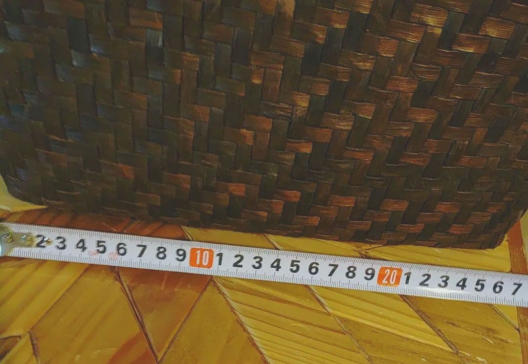 最終価格 9/15までの出品　胡桃のかごバッグ　山葡萄　胡桃