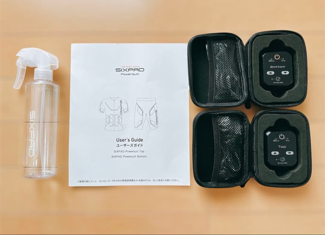シックスパッド パワースーツ トップス ボトム 上下セット レディース Ｓサイズ