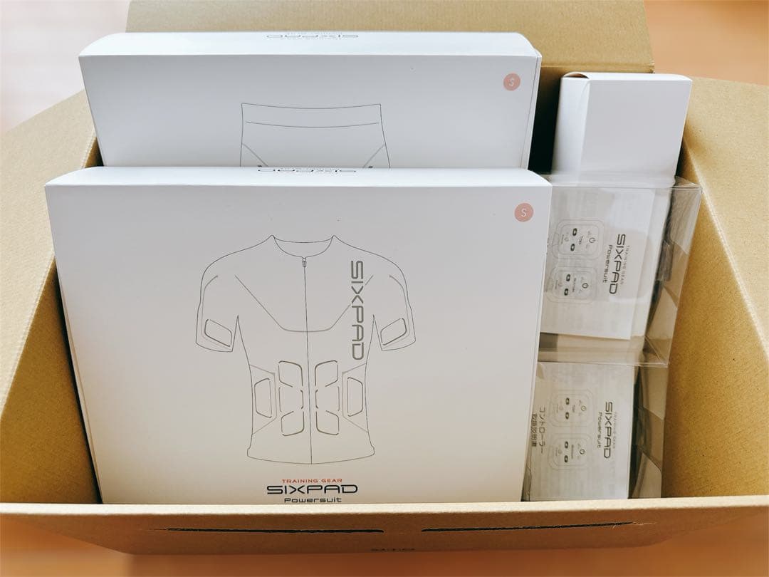 シックスパッド パワースーツ トップス ボトム 上下セット レディース Ｓサイズ