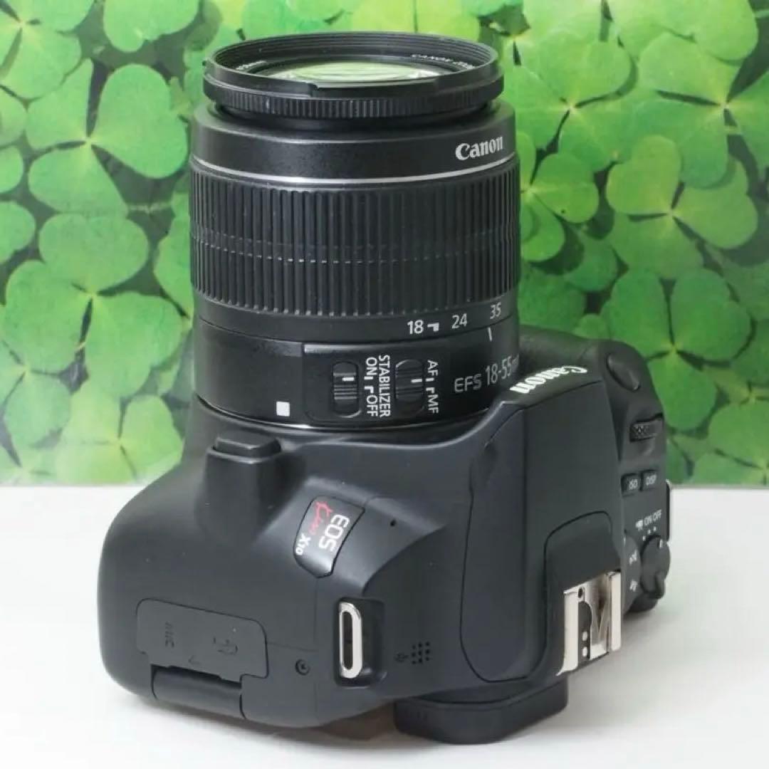 【美品】スマホへ転送可能❤️神コスパ キャノンKissX10❤️標準レンズセット