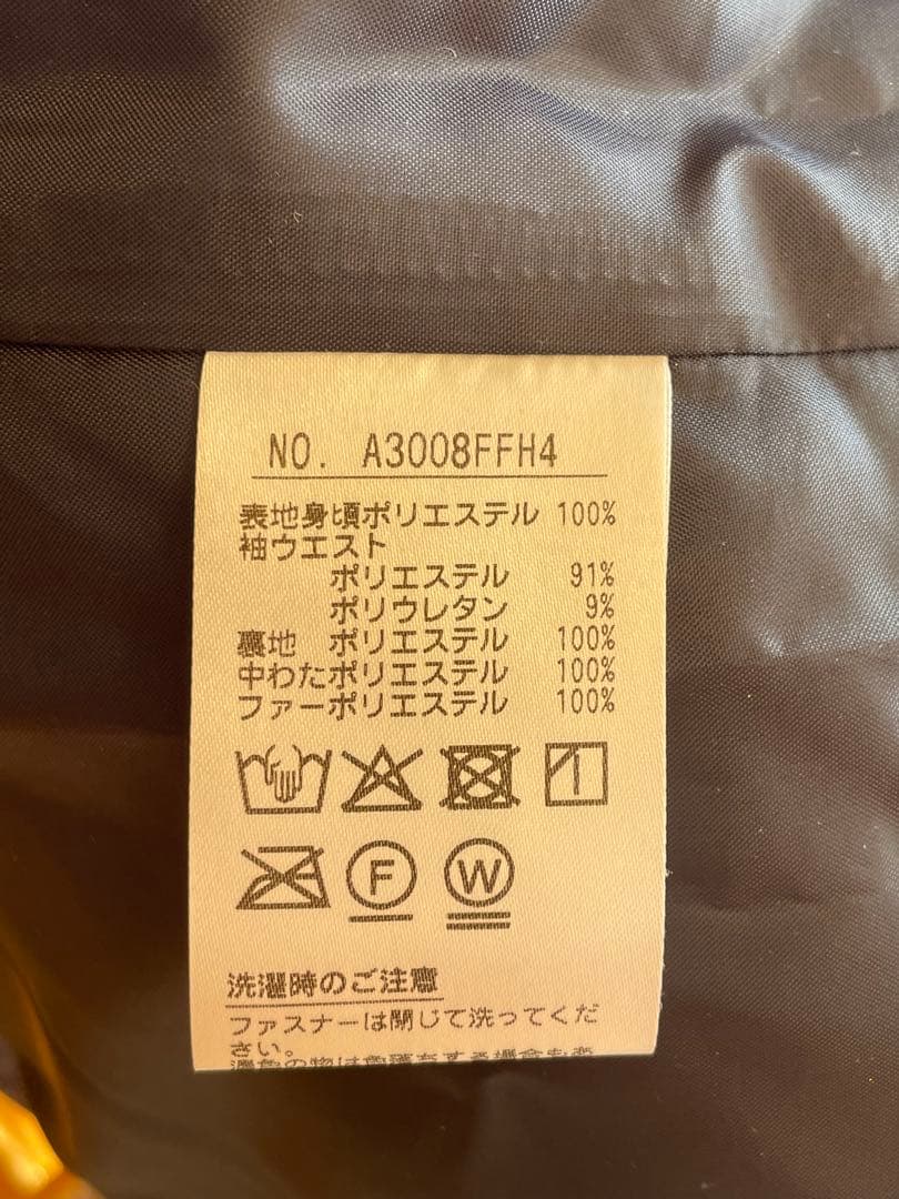 &and per se アンパスィ 中綿ロングジャケット ワンピースM　ダウン