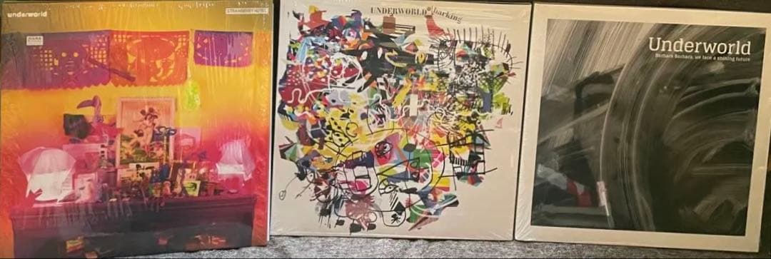 Underworld レコード 3セット