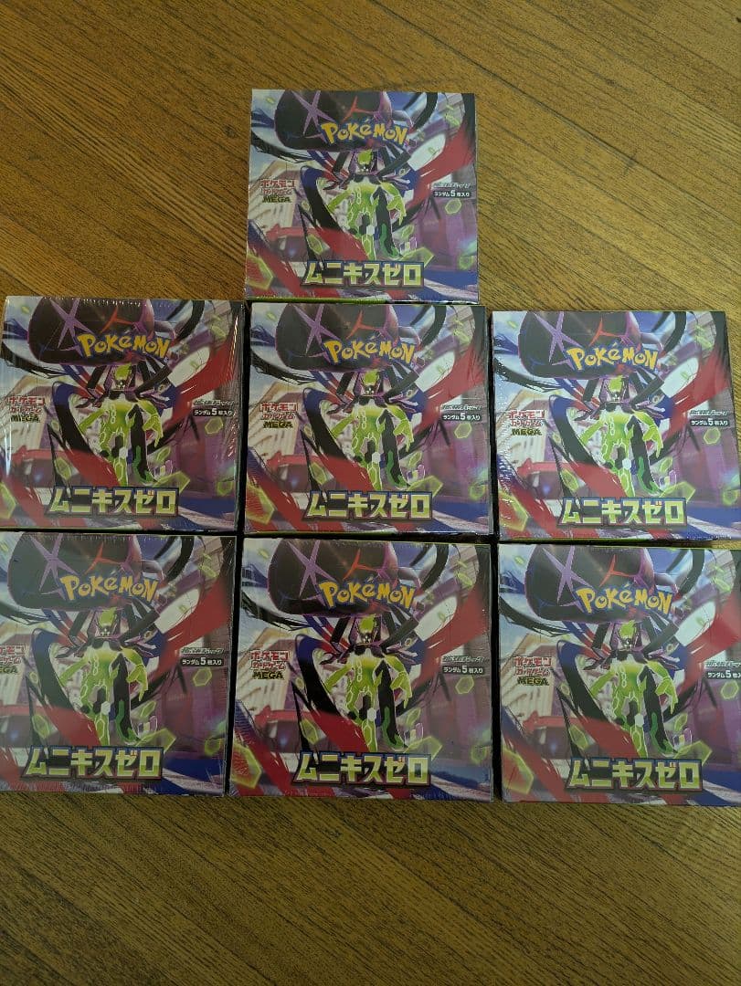 新品未開封　シュリンク付き　ポケモンカード　 ムニキスゼロ 　7BOX(7箱)